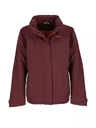 PRO-X ELEMENTS | Damen Regenjacke Cindy 2L Wattiert | beere