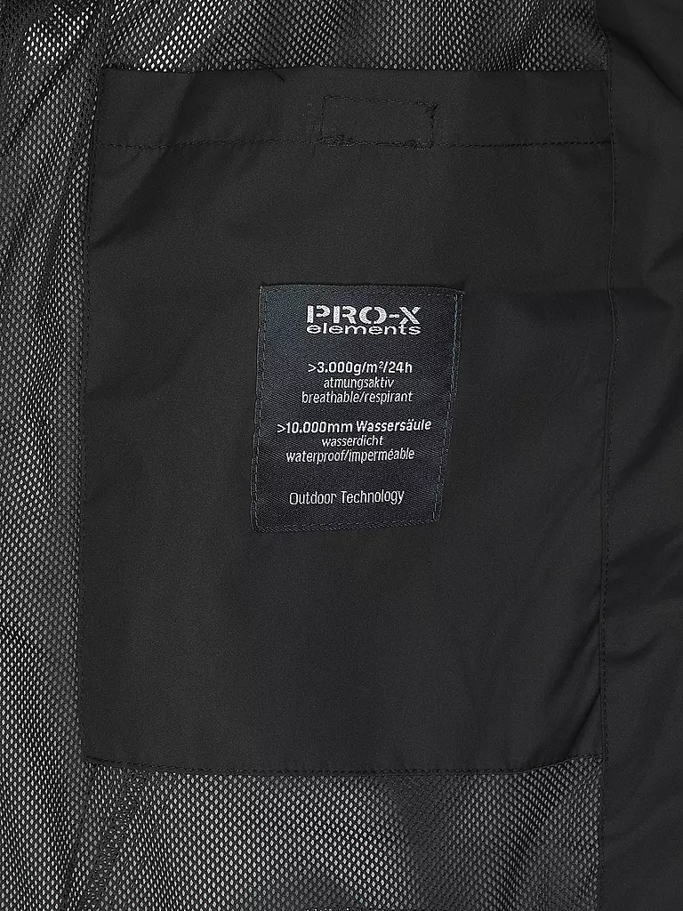 PRO-X ELEMENTS | Damen Regenjacke Elisa TPX | schwarz