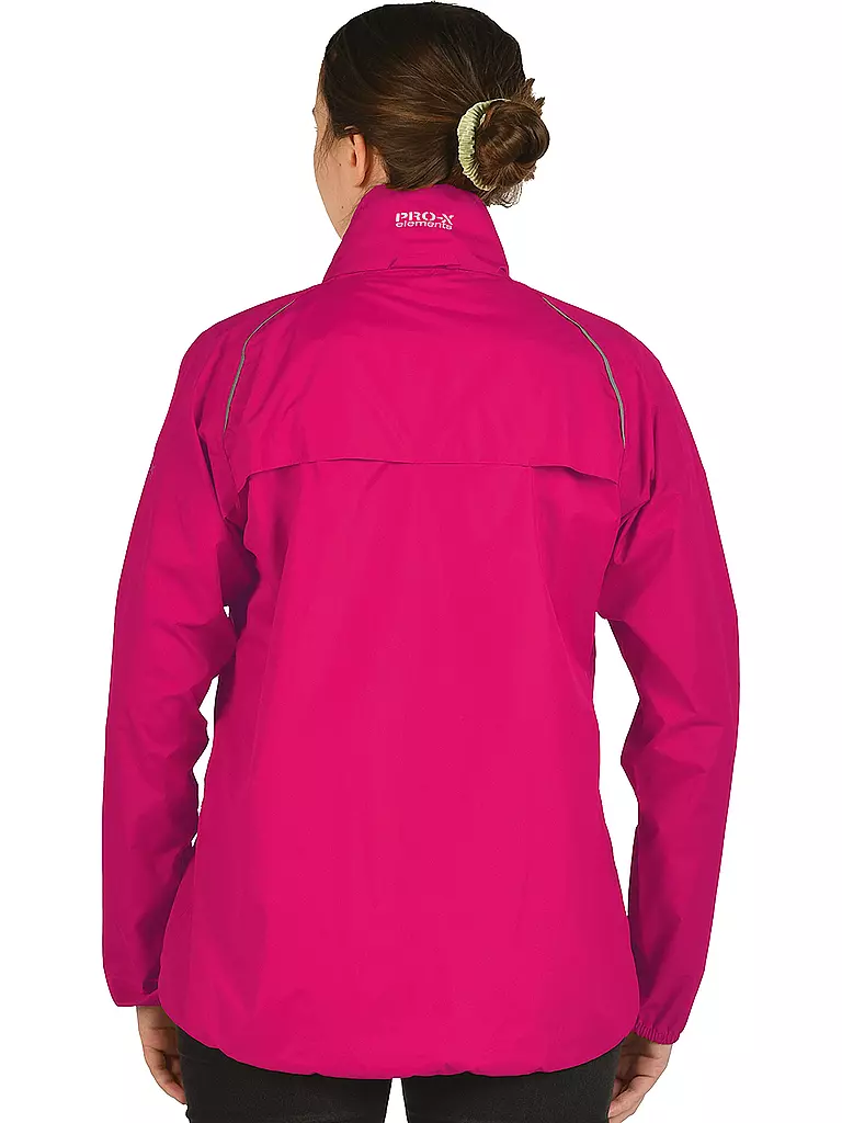 PRO-X ELEMENTS | Damen Regenjacke Packable | schwarz