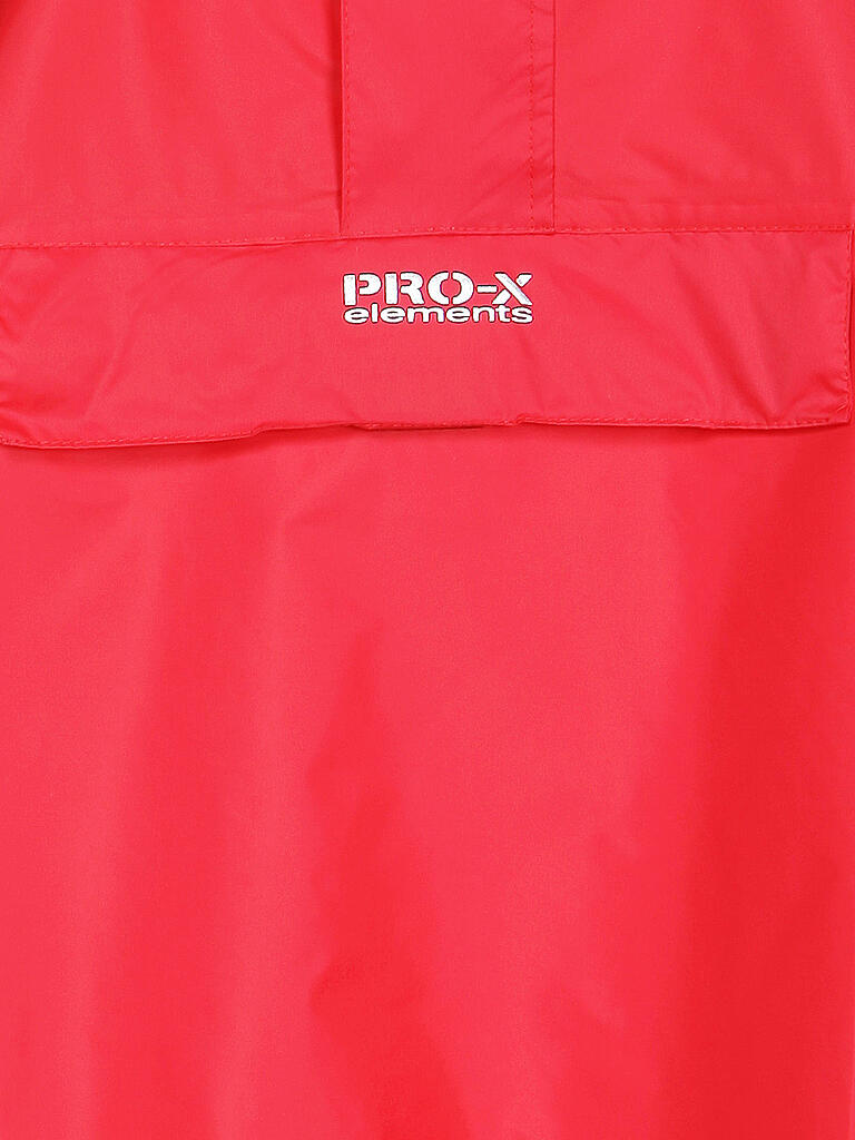 PRO-X ELEMENTS | Erwachsenen Poncho Arosa | rot