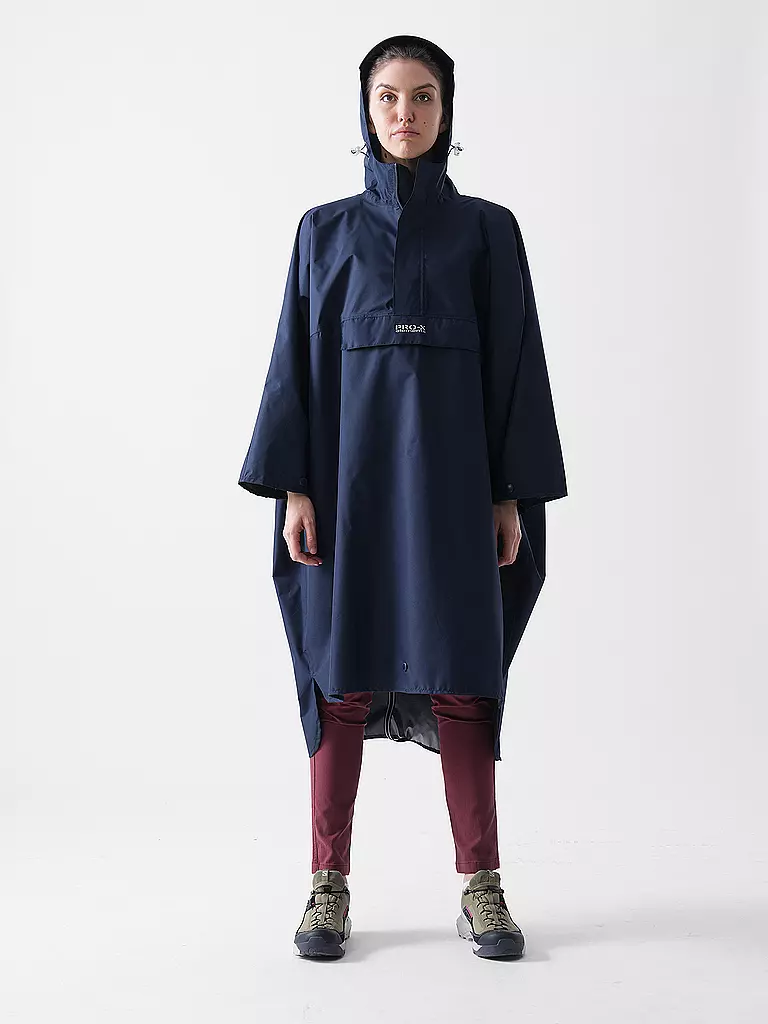 PRO-X ELEMENTS | Erwachsenen Poncho High Peak | dunkelblau