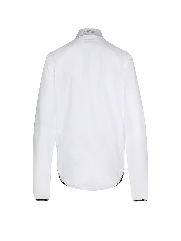 PRO-X ELEMENTS | Herren Rad Regenjacke XL&D+Visible Protection Trient | transparent