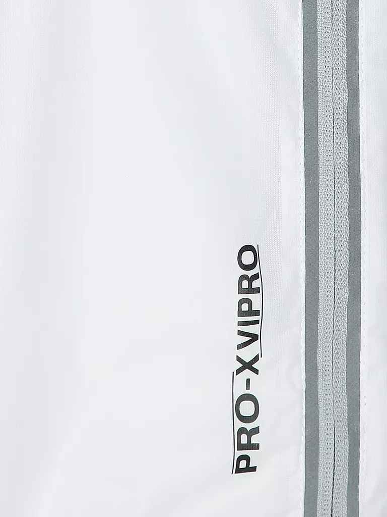 PRO-X ELEMENTS | Herren Rad Regenjacke XL&D+Visible Protection Trient | transparent