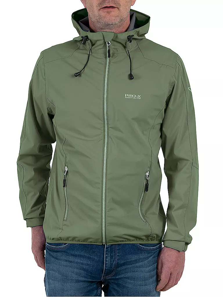 PRO-X ELEMENTS | Herren Regenjacke Donovan | olive