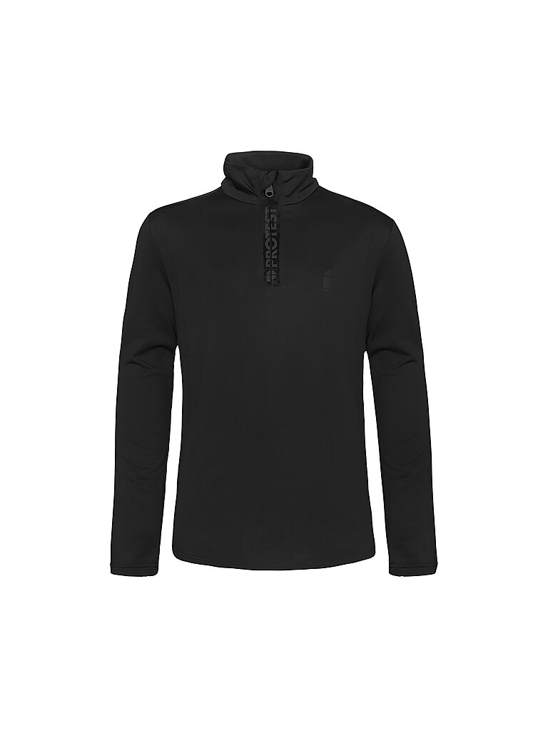 PROTEST  Kinder Unterzieh Zipshirt REWILLOWY JR  schwarz | 176