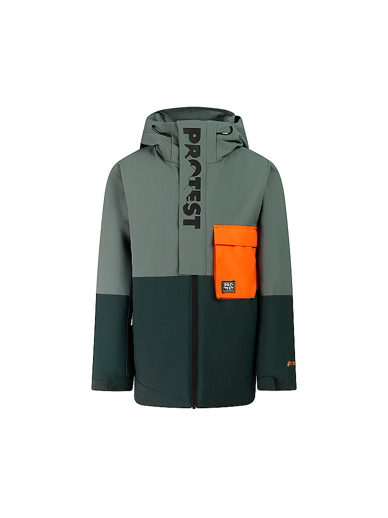 Protest Jungen Snowboardjacke PRTDylans JR grün