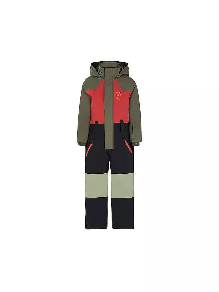 PROTEST | Baby Skioverall PRTSOUL TD | olive