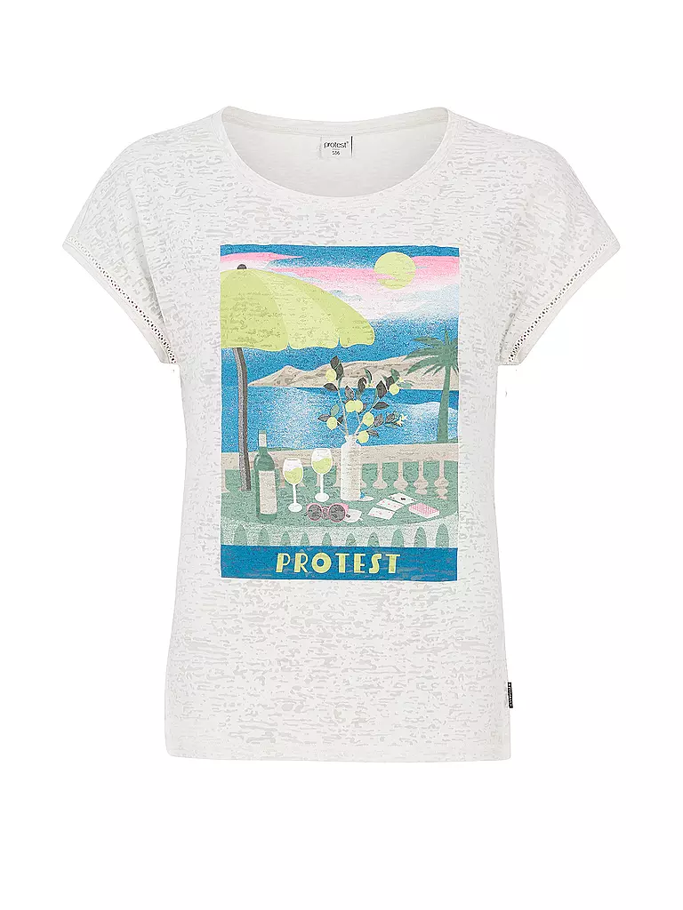 PROTEST | Damen T-Shirt PRTElles 25 | weiss
