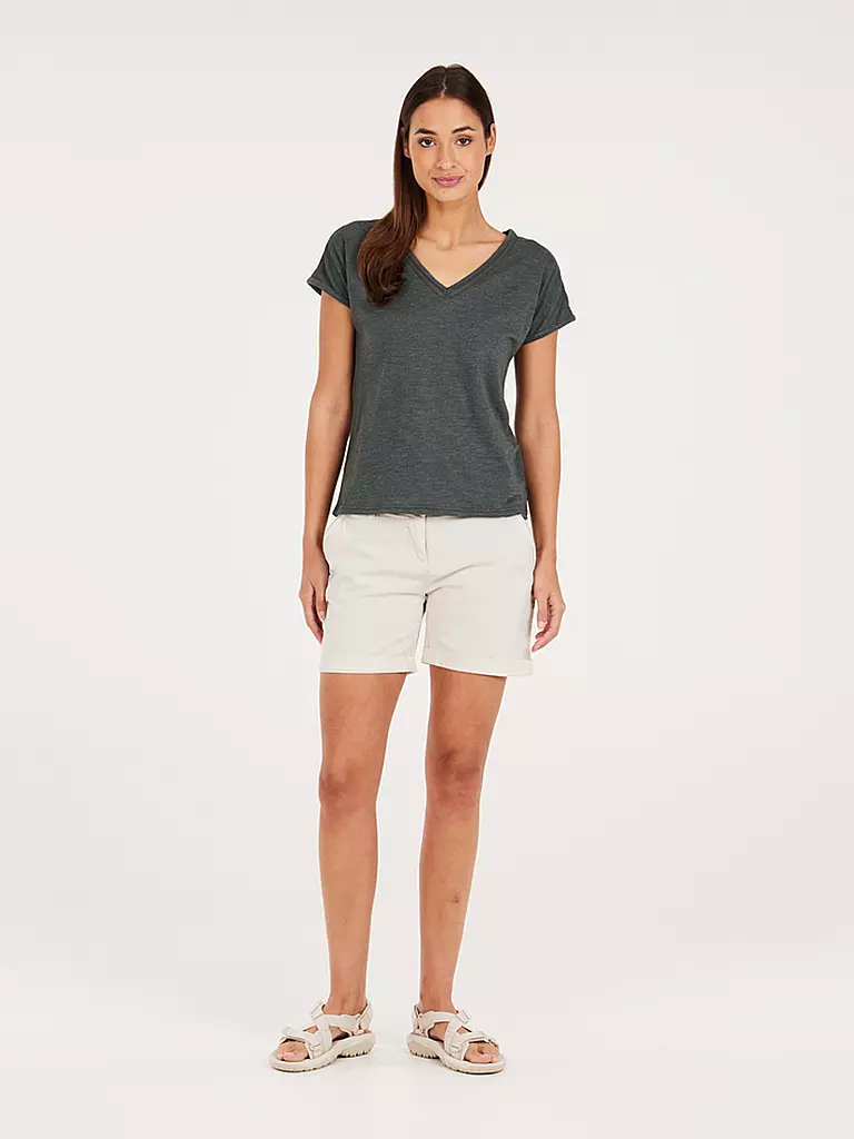 PROTEST | Damen T-Shirt PRTMONDAYS  | dunkelgrün