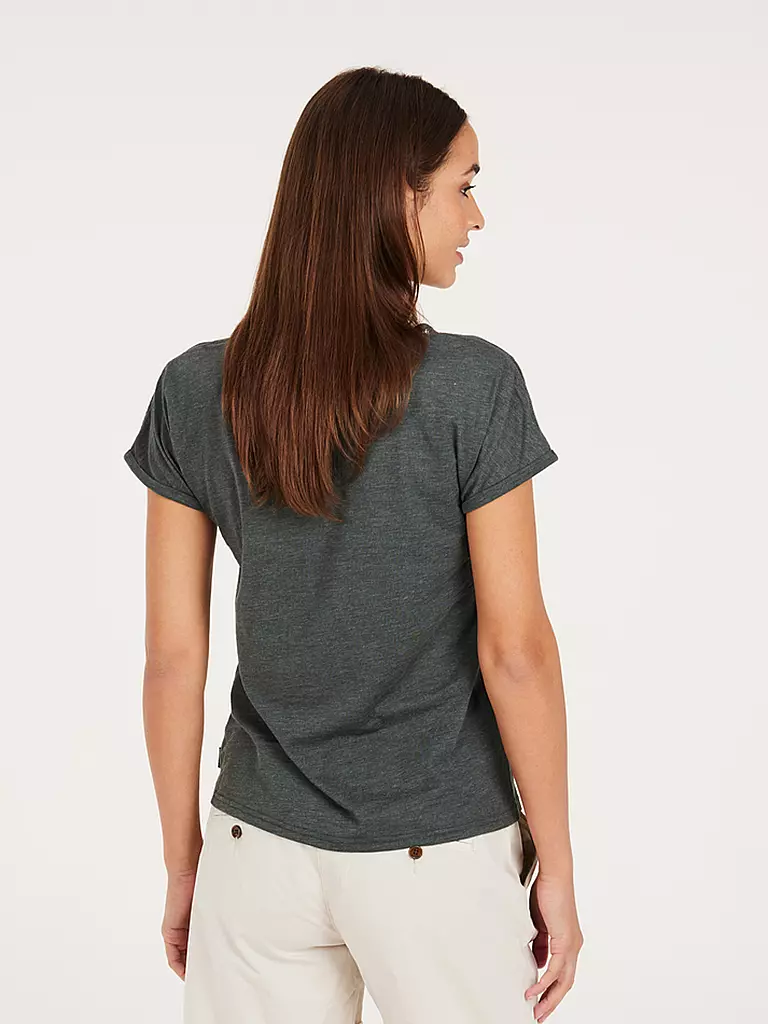 PROTEST | Damen T-Shirt PRTMONDAYS  | dunkelgrün