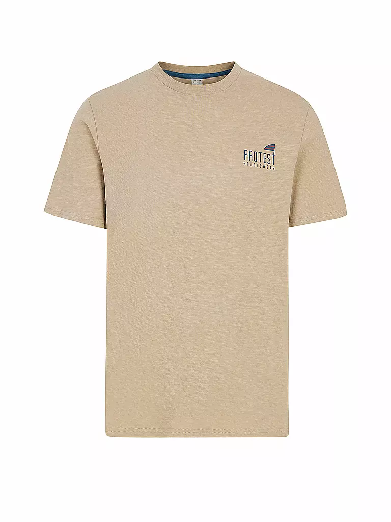 PROTEST | Herren Beachshirt PRTOxford | beige