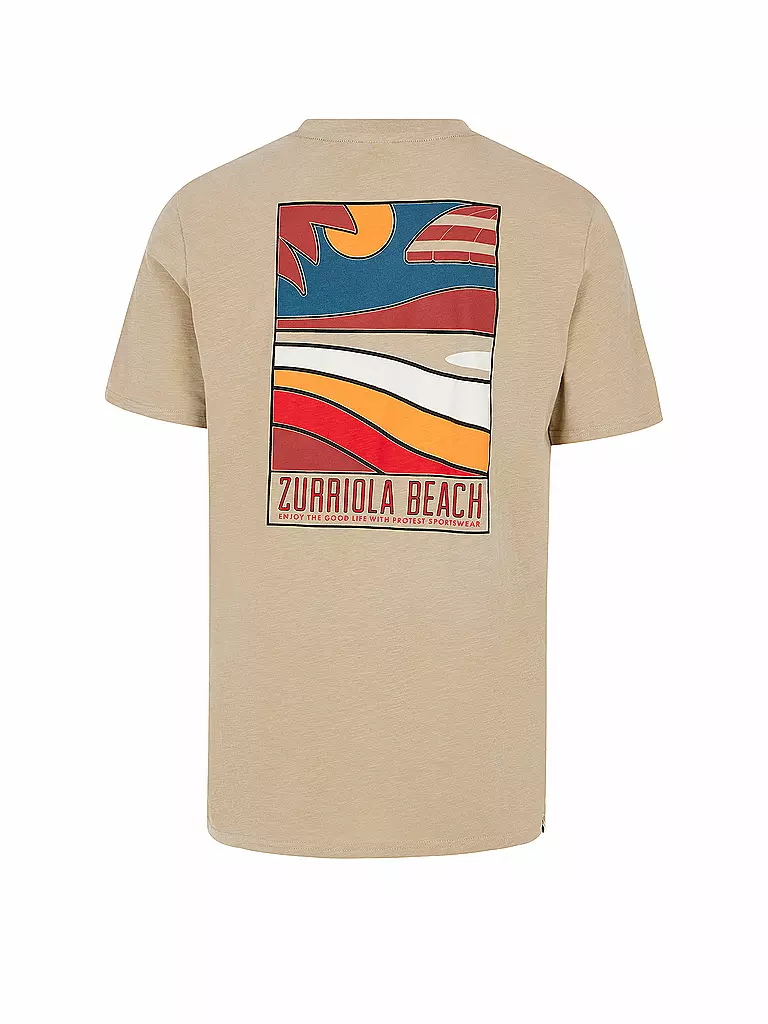 PROTEST | Herren Beachshirt PRTOxford | beige