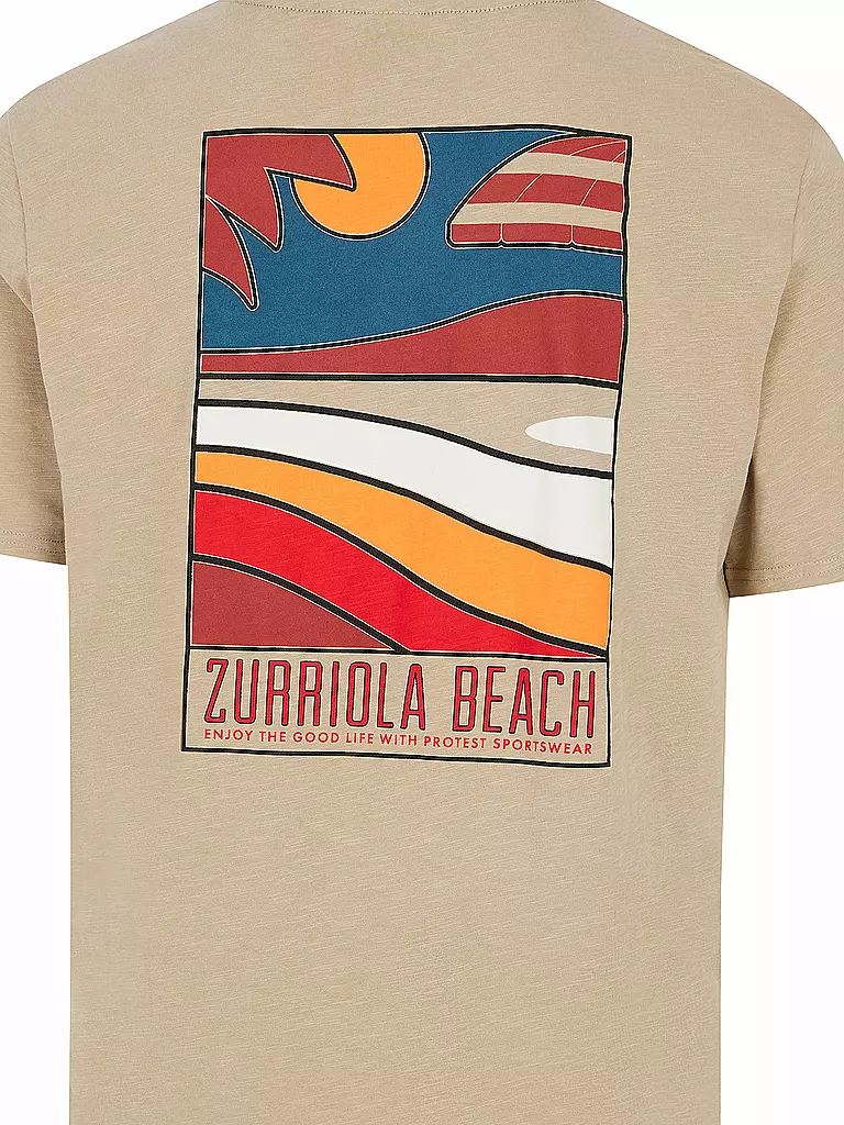 PROTEST | Herren Beachshirt PRTOxford | beige