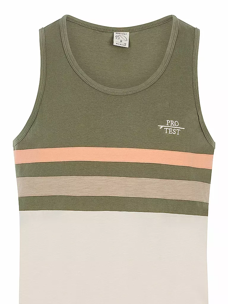 PROTEST | Herren Beachtank PRTIpsa | olive