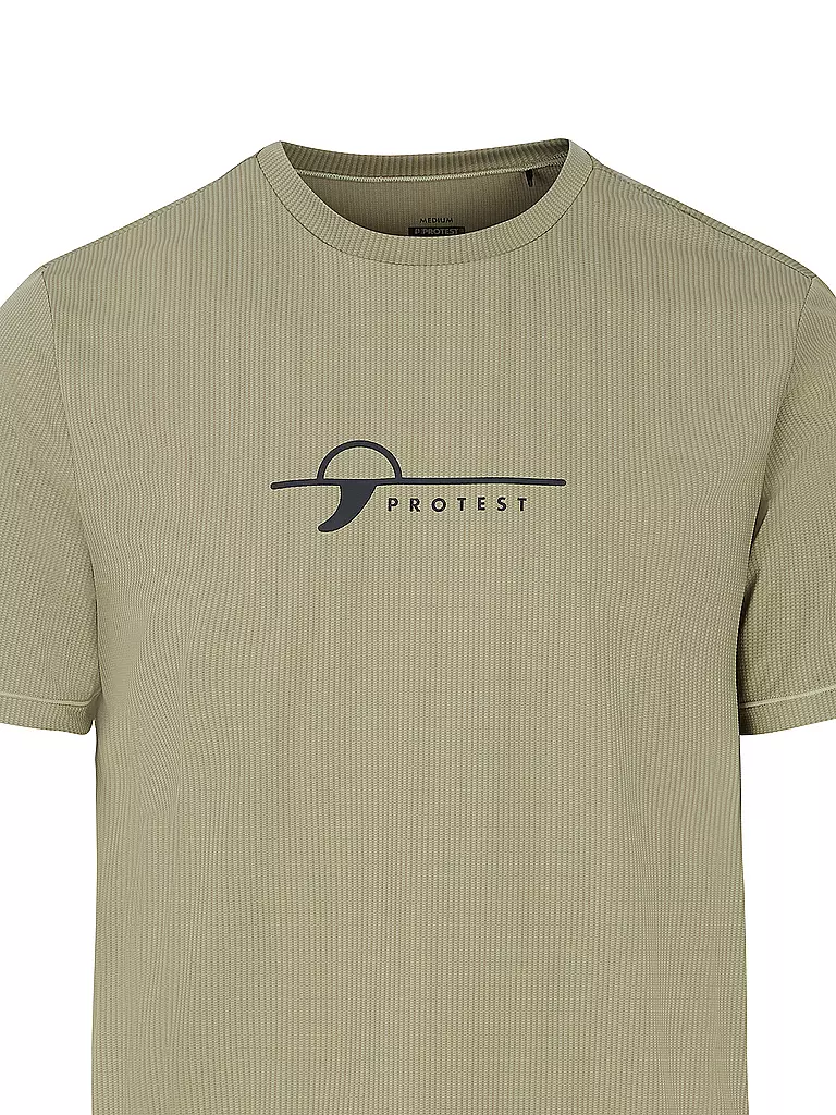 PROTEST | Herren Lycrashirt PRTCore Surf | olive