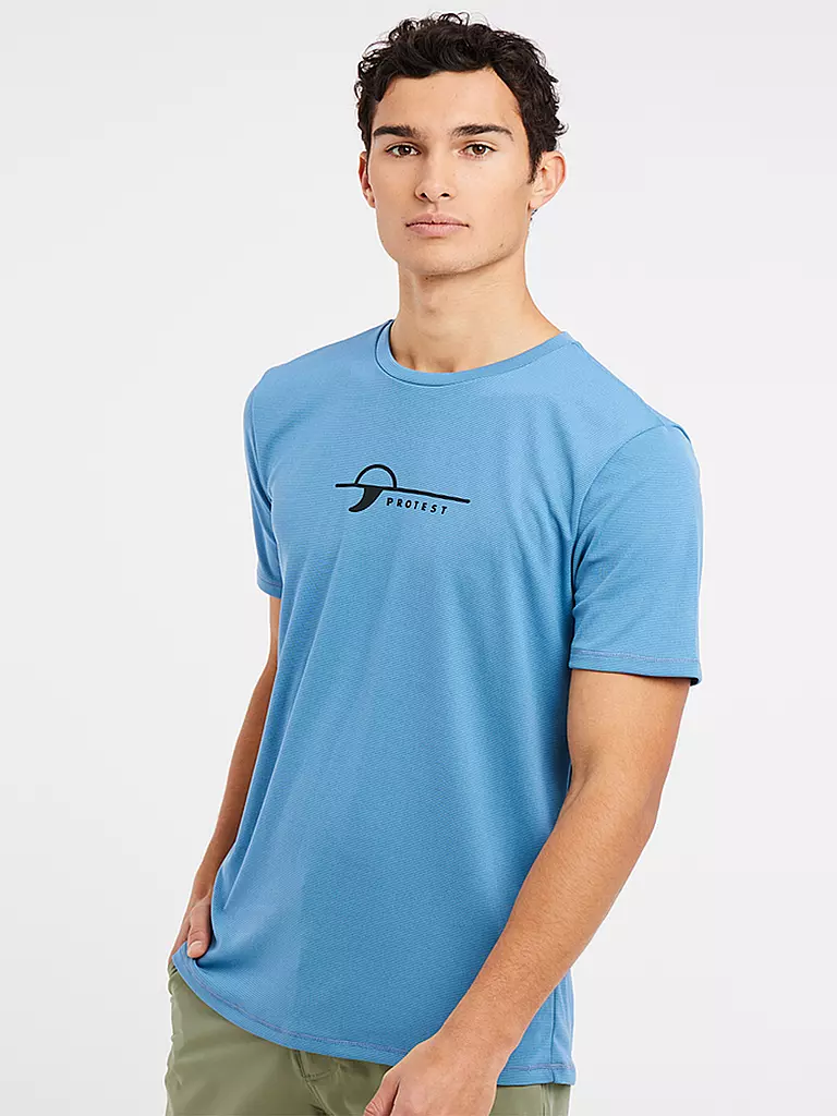 PROTEST | Herren T-Shirt PRTLEGUNDI | hellblau
