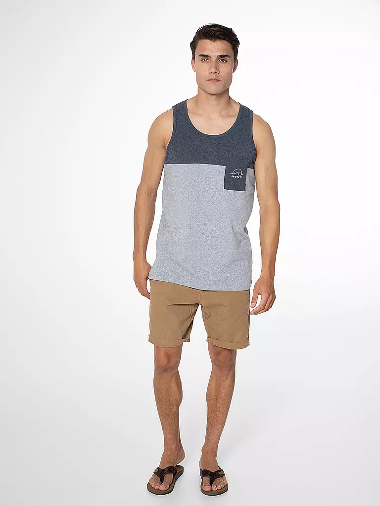 PROTEST | Herren Tank Prtkadon  | blau