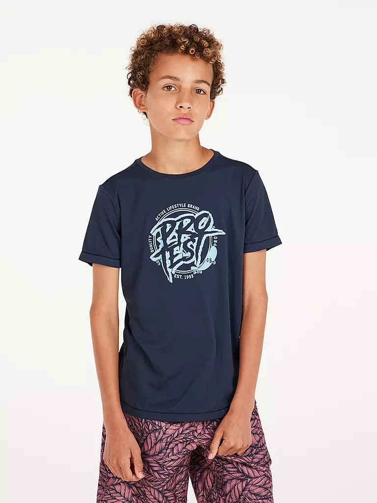 PROTEST | Jungen Lycrashirt PRTISLAND JR | dunkelblau