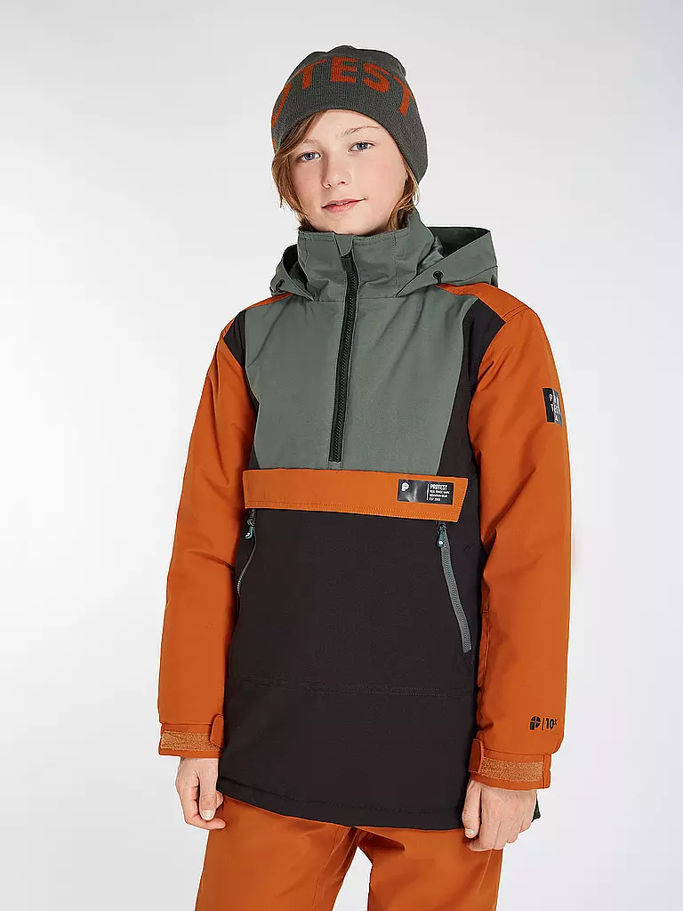 PROTEST | Jungen Snowboardjacke - Schlupfjacke Prtisaact jr | olive