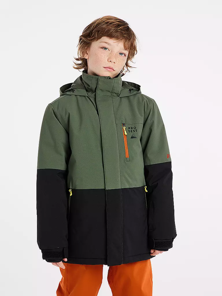 PROTEST | Jungen Snowboardjacke PRTREDSTAR JR | olive