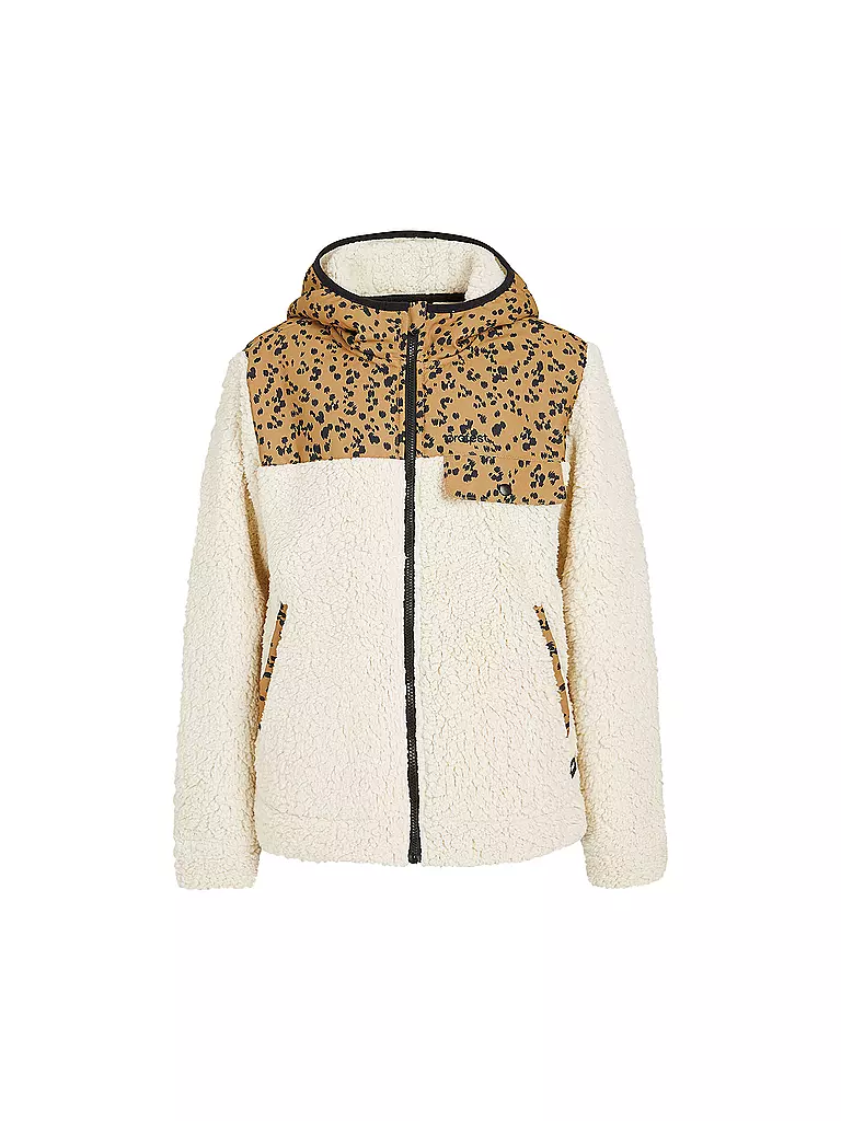 PROTEST | Mädchen Snowboard Unterziehjacke Prtemily jr Leopard | creme