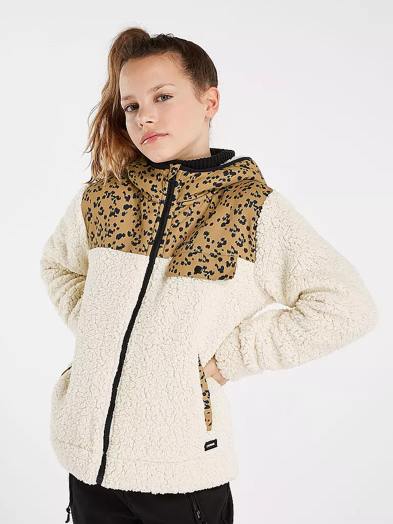 PROTEST | Mädchen Snowboard Unterziehjacke Prtemily jr Leopard | creme