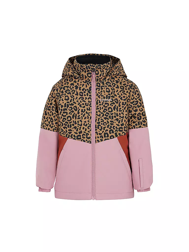 PROTEST | Mini Mädchen Skijacke PRTLISKE TD Leopard | rosa