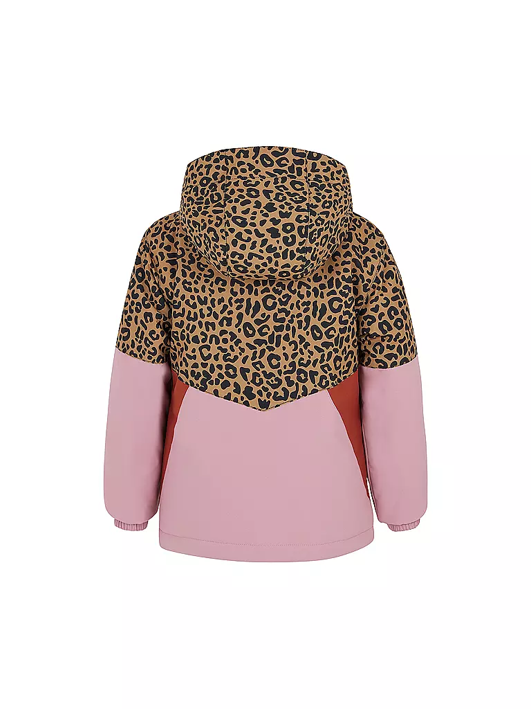 PROTEST | Mini Mädchen Skijacke PRTLISKE TD Leopard | rosa