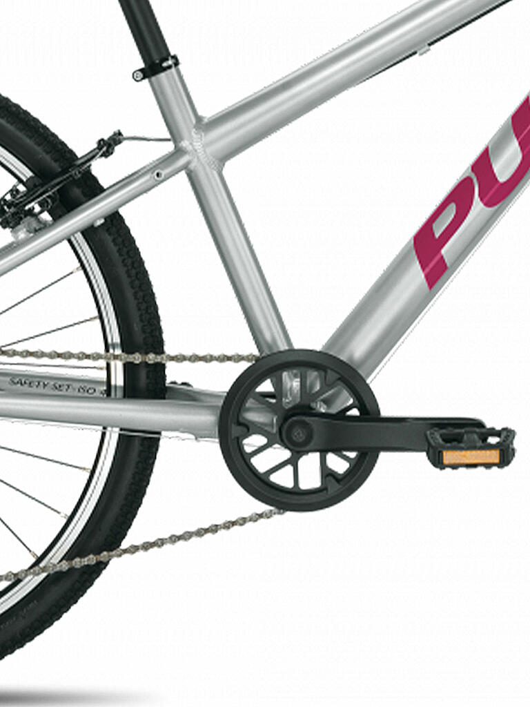 PUKY | Jugendfahrrad 24" LS-Pro 24-8 2022 | silber