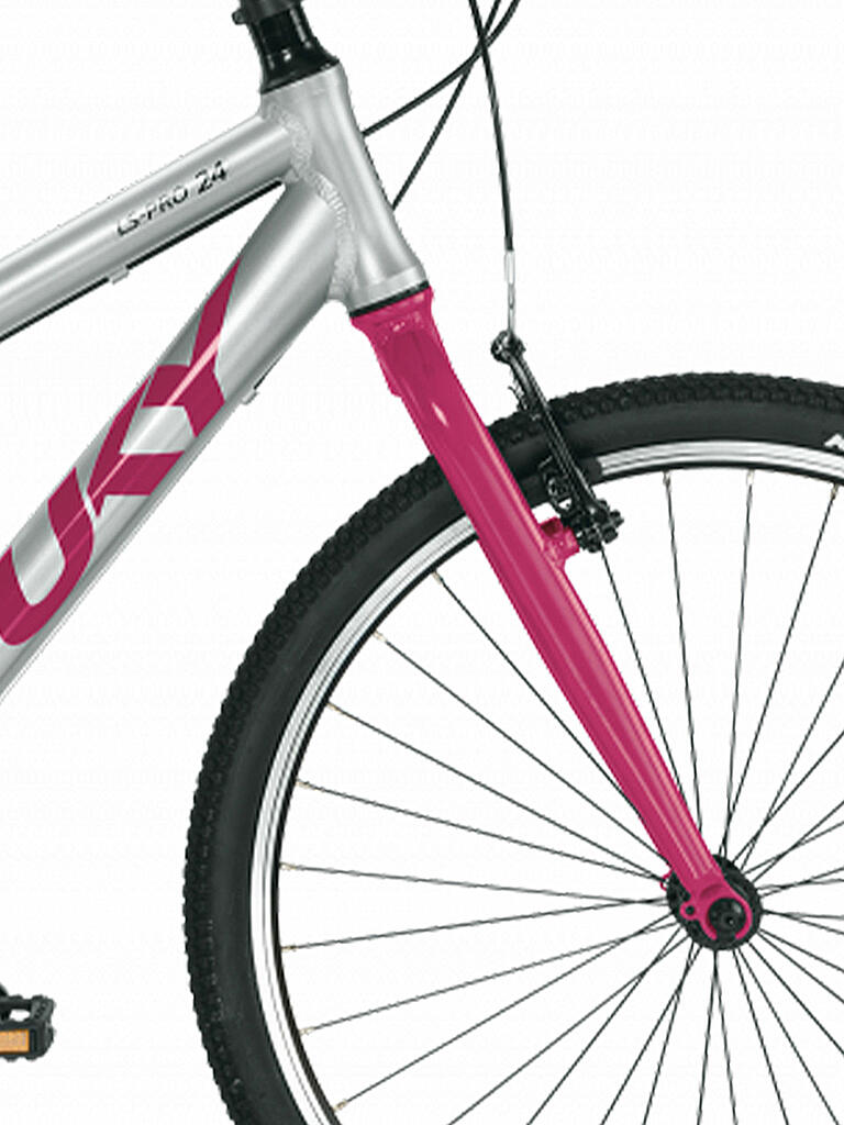 PUKY | Jugendfahrrad 24" LS-Pro 24-8 2022 | silber