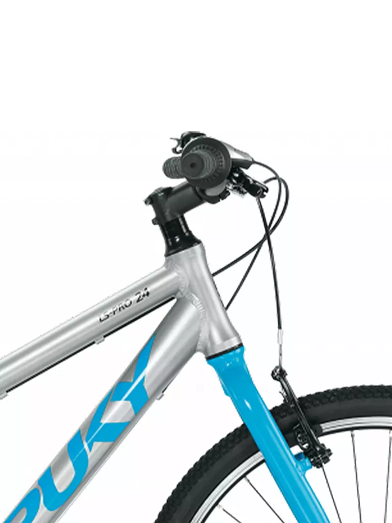 PUKY | Jugendfahrrad 24" LS-Pro 24-8 | silber