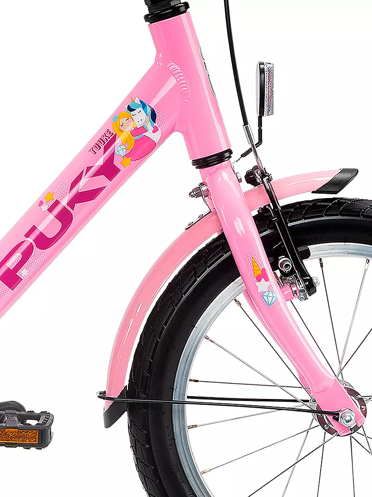 PUKY Kinderfahrrad Youke 16 Alu rosa