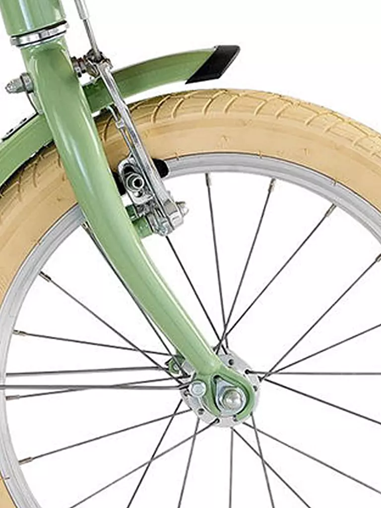 PUKY | Kinderfahrrad Youke Classic 16 | grün
