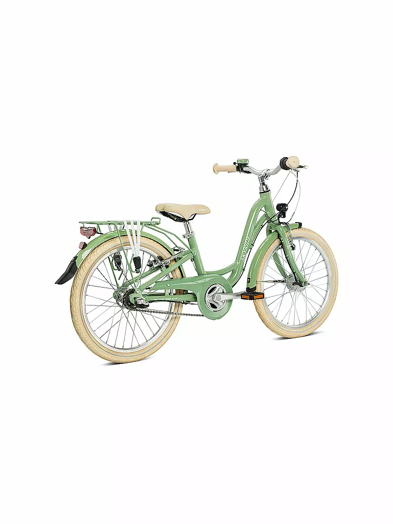 PUKY | Mädchen Fahrrad Skyride 20-3 Classic | grün
