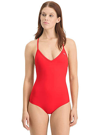 PUMA | Damen Badeanzug V-Neck