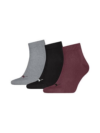 PUMA | Freizeitsocken Quarter Plain 3er Pkg.