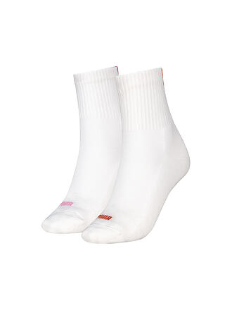 PUMA |  Damen Freizeitsocken Heart Logo Short Crew 2er Pkg. 