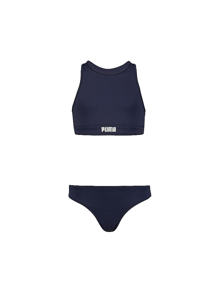 PUMA Mädchen Bikini Racerback dunkelblau | 128