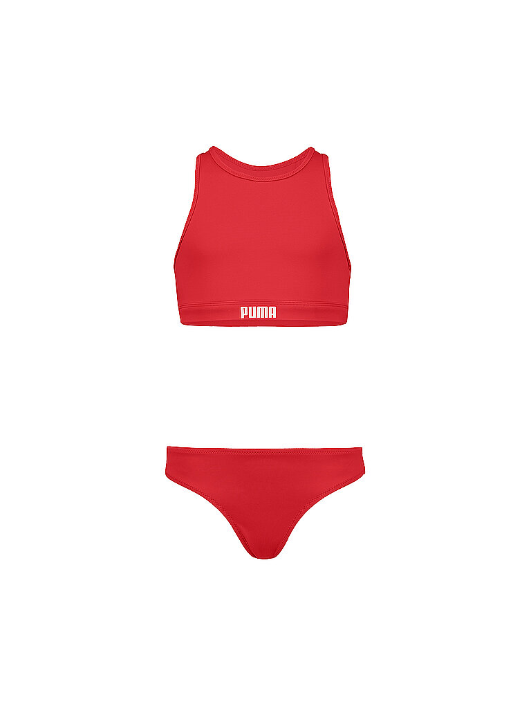 PUMA Mädchen Bikini Racerback rot | 164
