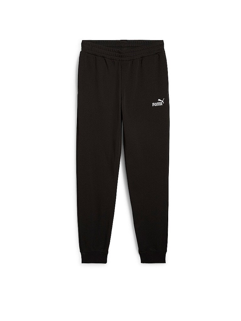 PUMA Herren Jogginghose Sweatpants Logo schwarz | S