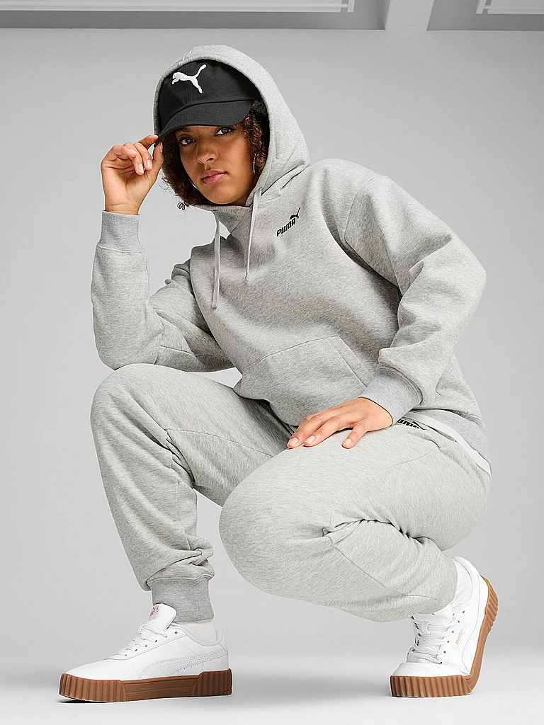 PUMA Damen Jogginghose Comfort High Waist grau | M — Bild 3