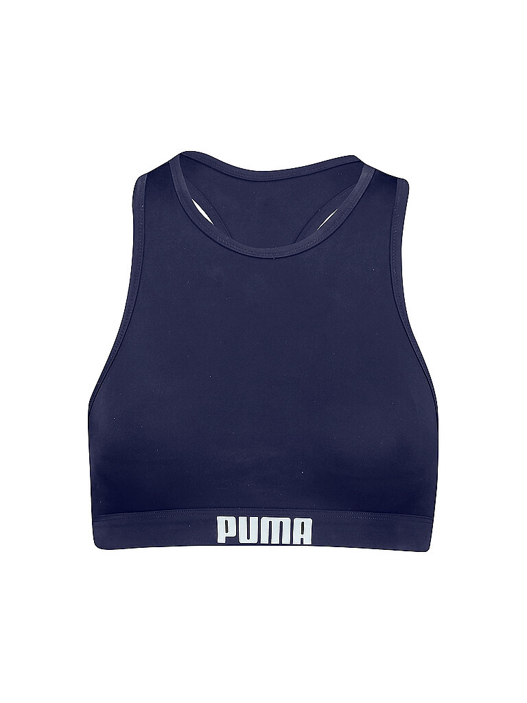 PUMA Damen Bikinioberteil Racerback dunkelblau | XS