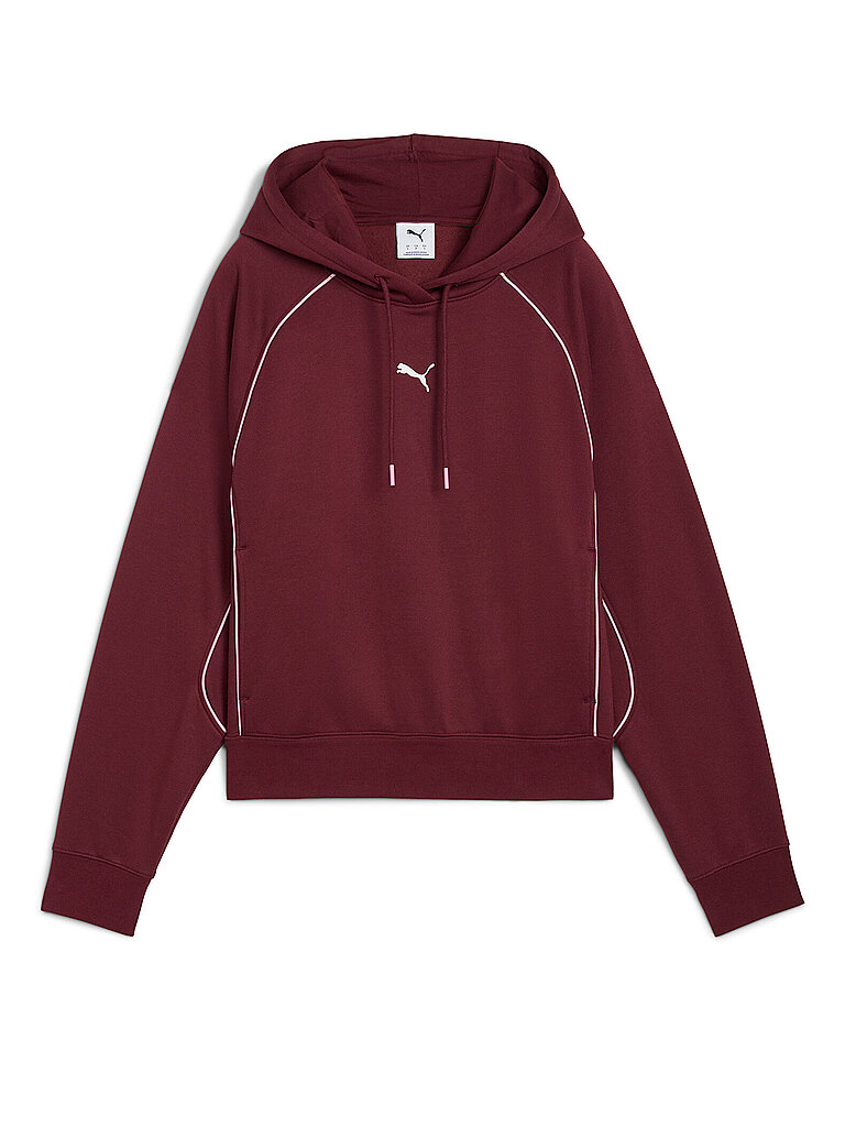 PUMA Damen Hoodie Sport Comfort dunkelrot | XL — Bild 2
