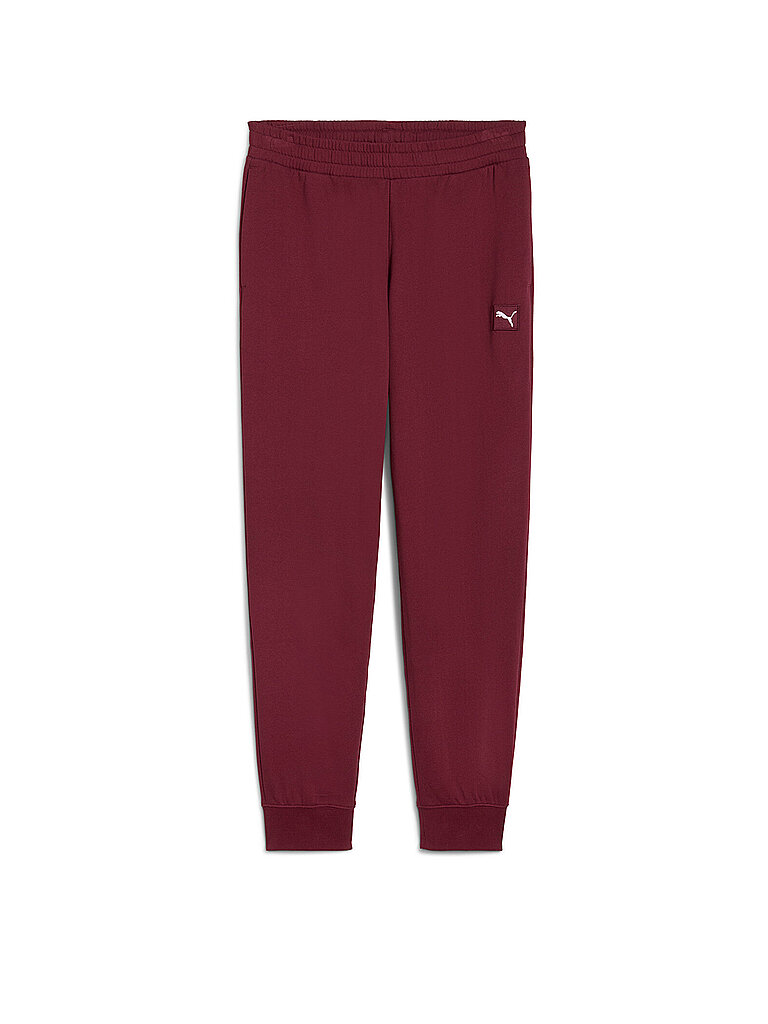 PUMA Damen Jogginghose ESS ELEVATED dunkelrot | XL — Bild 2