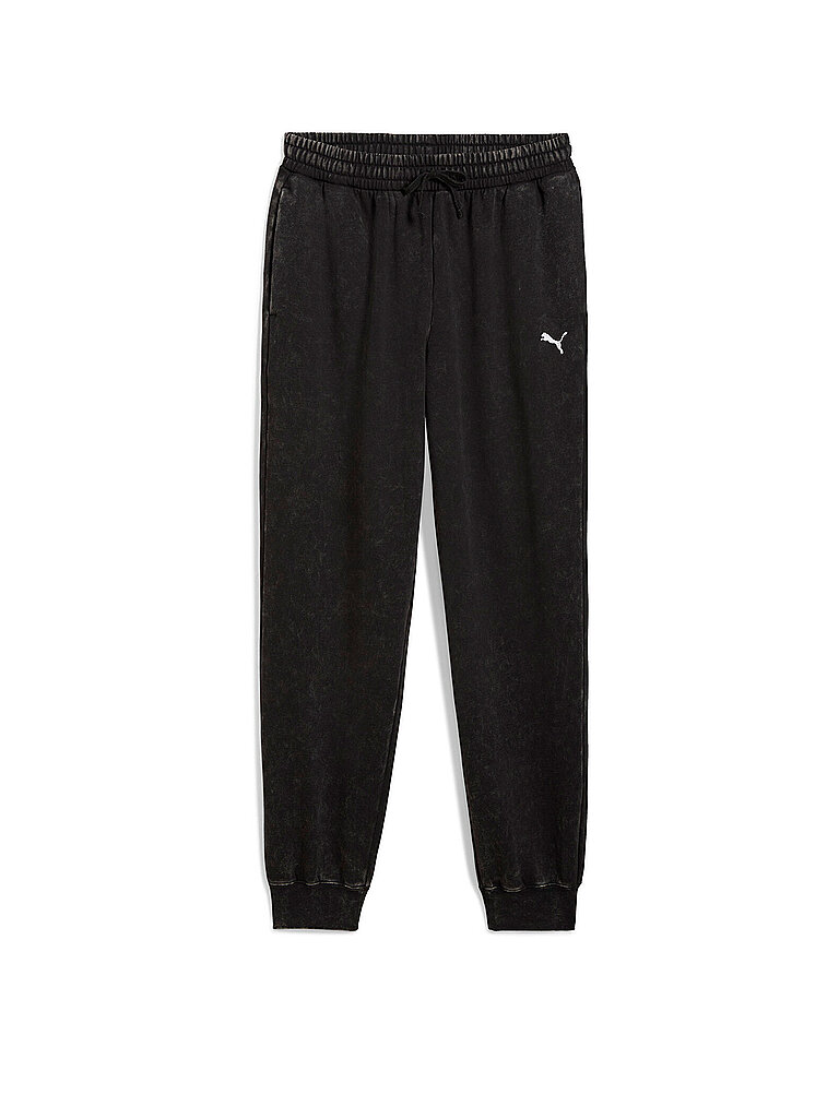 PUMA Herren Jogginghose ESS ELEVATED Relaxed Wash schwarz | XXL — Bild 2