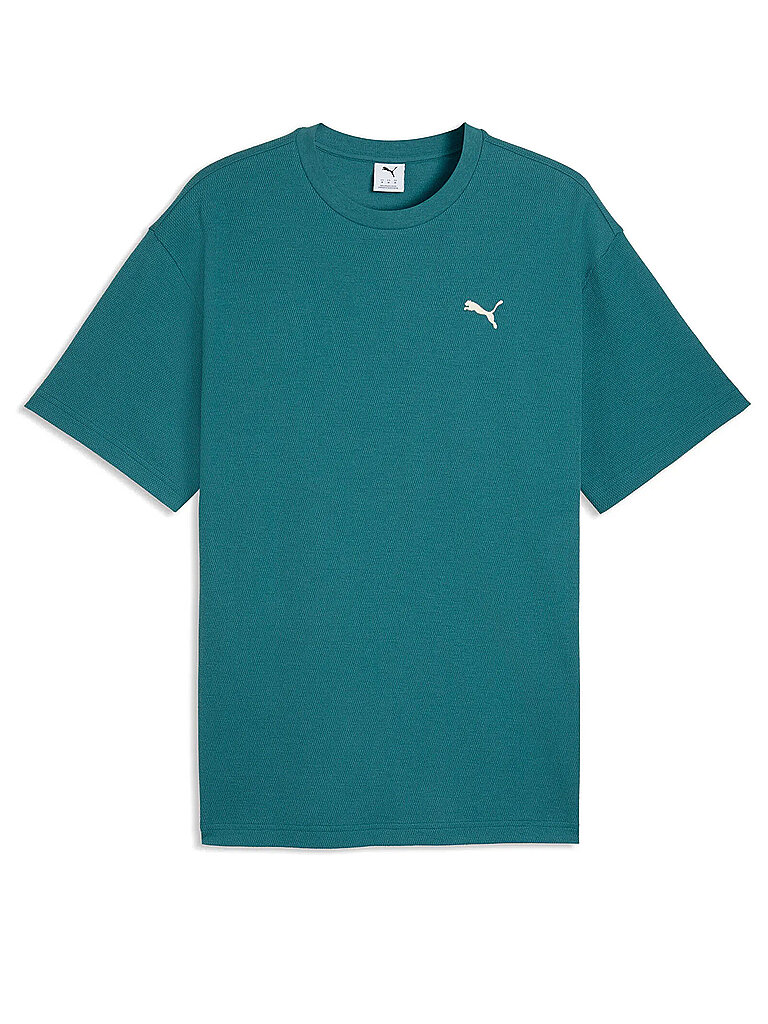 PUMA Herren T-Shirt Ess Elevated Relaxed petrol | M — Bild 2