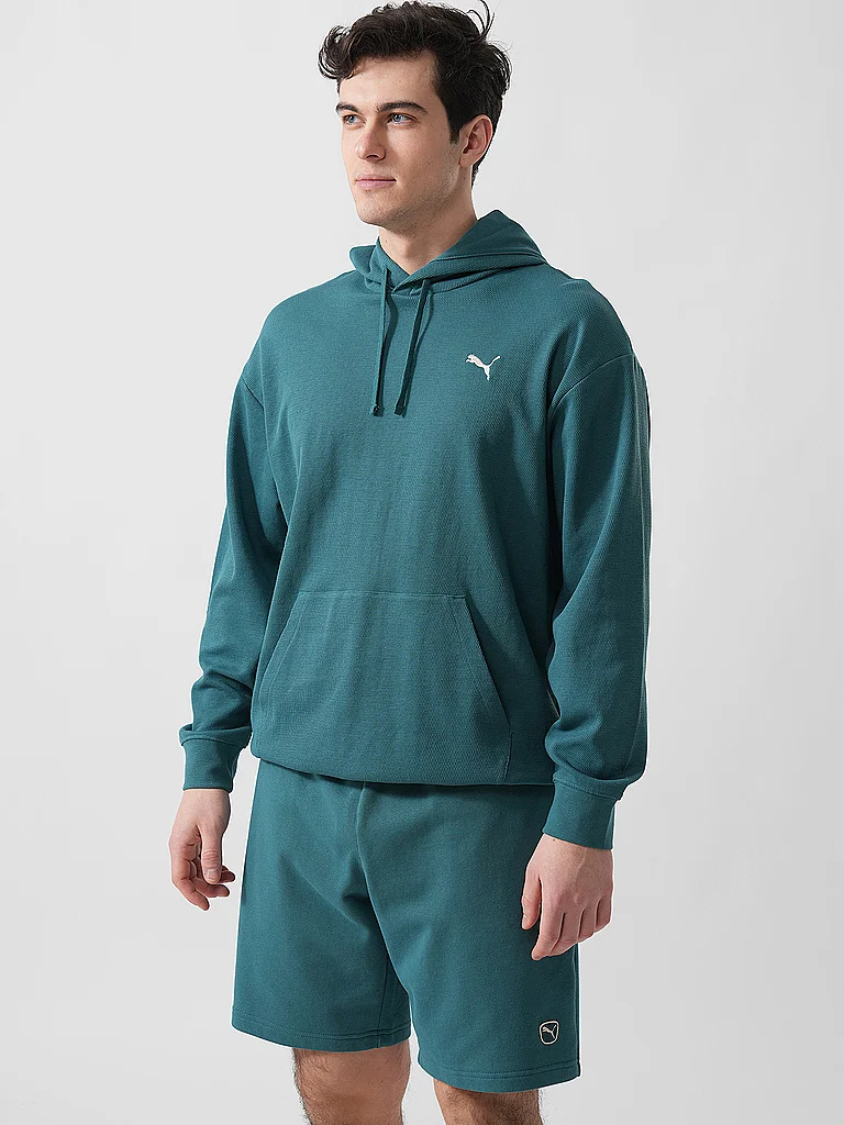 PUMA Herren Shorts ESS ELEVATED petrol | M — Bild 3
