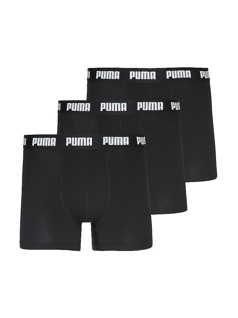 PUMA Herren Boxershorts Everyday 3er Pack schwarz | M — Bild 2