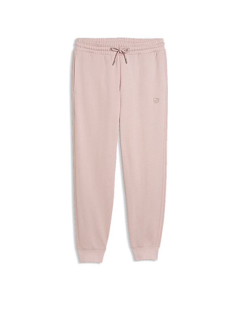 PUMA Damen Jogginghose Ess Elevated rosa | S — Bild 2