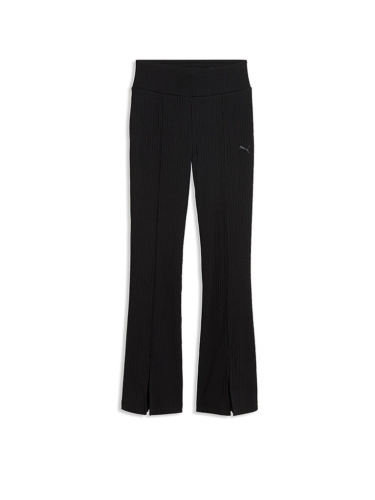 PUMA Damen Jogginghose Her RIB Flared schwarz | XS — Bild 2